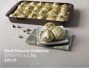 Pistachio Profiterole