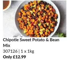Sweet - Chipotle  Potato & Bean Mix