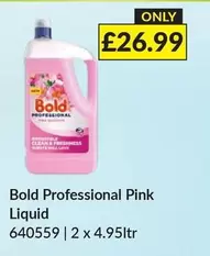 Bold - Pink Liquid