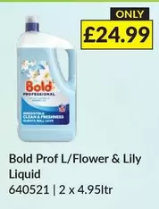 Bold - Prof L/Flower & Lily Liquid