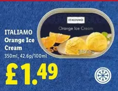 Italiamo - Orange Ice Cream