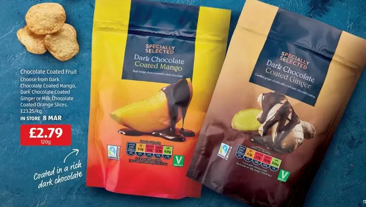 Mango - Dark Chocolate Coated , Dark Chocolate Coated Ginger