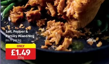 Salt, Pepper & Parsley Mixed Veg