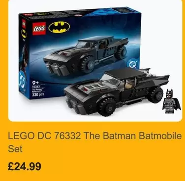 LEGO - DC 76332 The Batman Batmobile Set