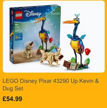 LEGO - Disney Pixar 43290 Up Kevin & Dug Set