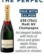 Apple - Moët NV Champagne