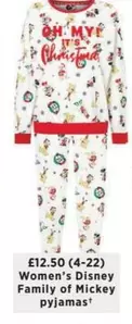 Disney - Women's  Family of Mickey pyjamas