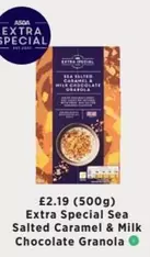 ASDA - Sea Salted Caramel & Milk Chocolate Granola