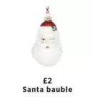 Santa bauble