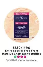Extra Special Free From Marc De Champagne truffles