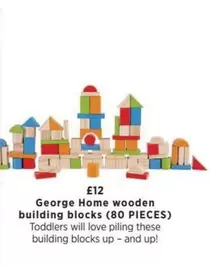 George - Wooden Building Blocks
