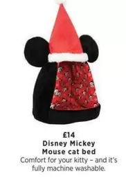 Disney - Mickey Mouse cat bed