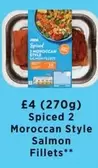 ASDA - Spiced 2 Moroccan Style Salmon Fillets