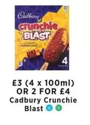 Cadbury - Crunchie Blast