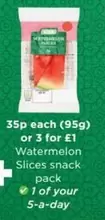Watermelon Slices snack pack