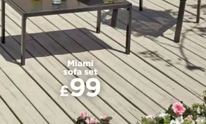 Miami sofa set