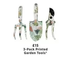 3-Pack Printed Garden Tools