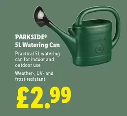Parkside - 5L Watering Can