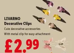 Livarno - Decorative Clips