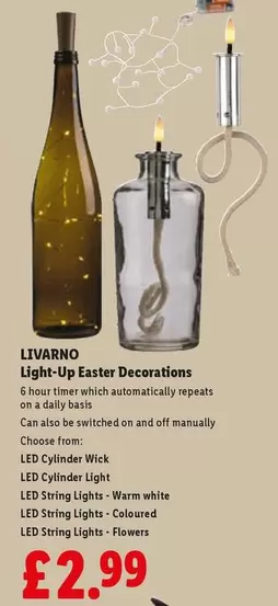 Livarno - Light-Up Easter Decorations