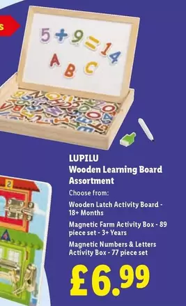 Wooden Learning Board Assortment