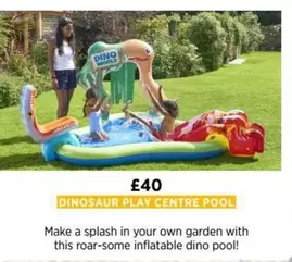 DINOSAUR PLAY CENTRE POOL