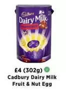 Cadbury - Dairy Milk Fruit & Nut Egg