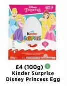 Kinder -  Surprise Disney Princess Egg