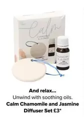 Calm Chamomile and Jasmine Diffuser Set