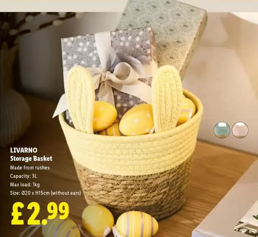 Livarno - Storage Basket