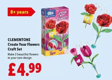 Create Your Flowers Craft Set