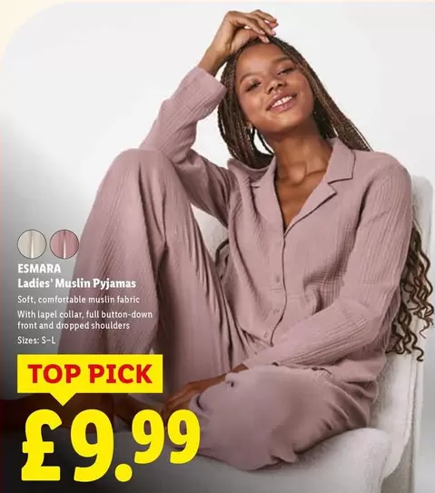Esmara - Ladies' Muslin Pyjamas