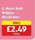 Belgian Biscuit Bars