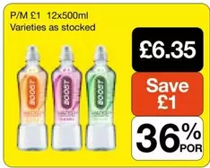 Boost - Flavoured Water