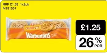Warburtons - Crumpets