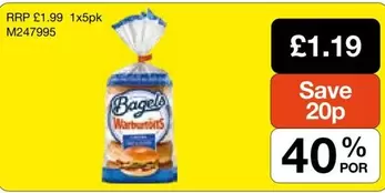 Warburtons - Bagels