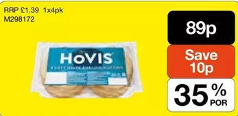 Hovis - Soft White Muffins M298172