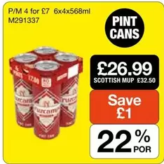 PINT CANS