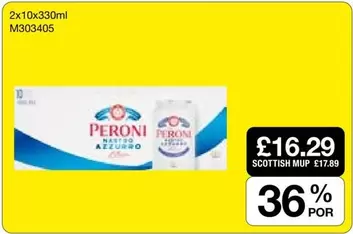Peroni - 2x10x330ml M303405