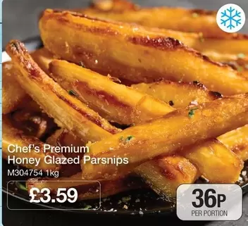 Chef - 's Premium Honey Glazed Parsnips