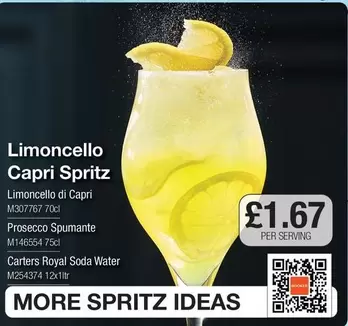 Capri - Limoncello  Spritz