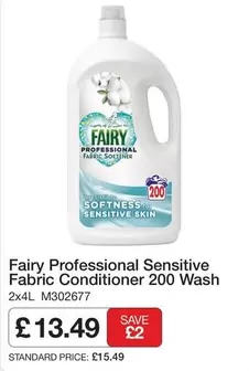 Fairy - Sensitive Fabric Conditioner 200 Wash