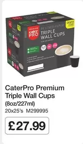 Premium - Triple Wall Cups