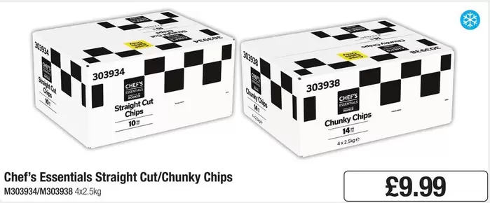 Chef's Essentials - Straight Cut/Chunky Chips