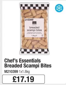 Chef's Essentials - Breaded Scampi Bites