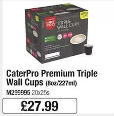 Premium -  Triple Wall Cups