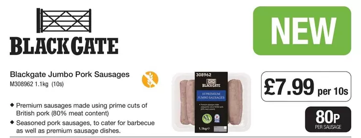 Jumbo -  Pork Sausages