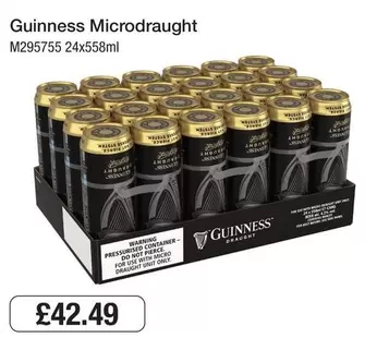 Guinness - Microdraught M295755