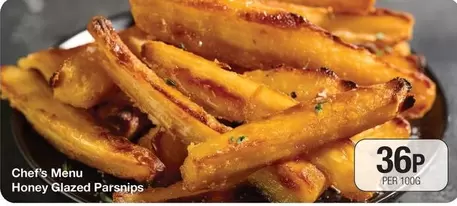 Chef - Honey Glazed Parsnips