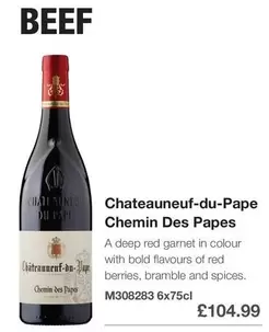 Bold - Chateauneuf-du-Pape Chemin Des Papes